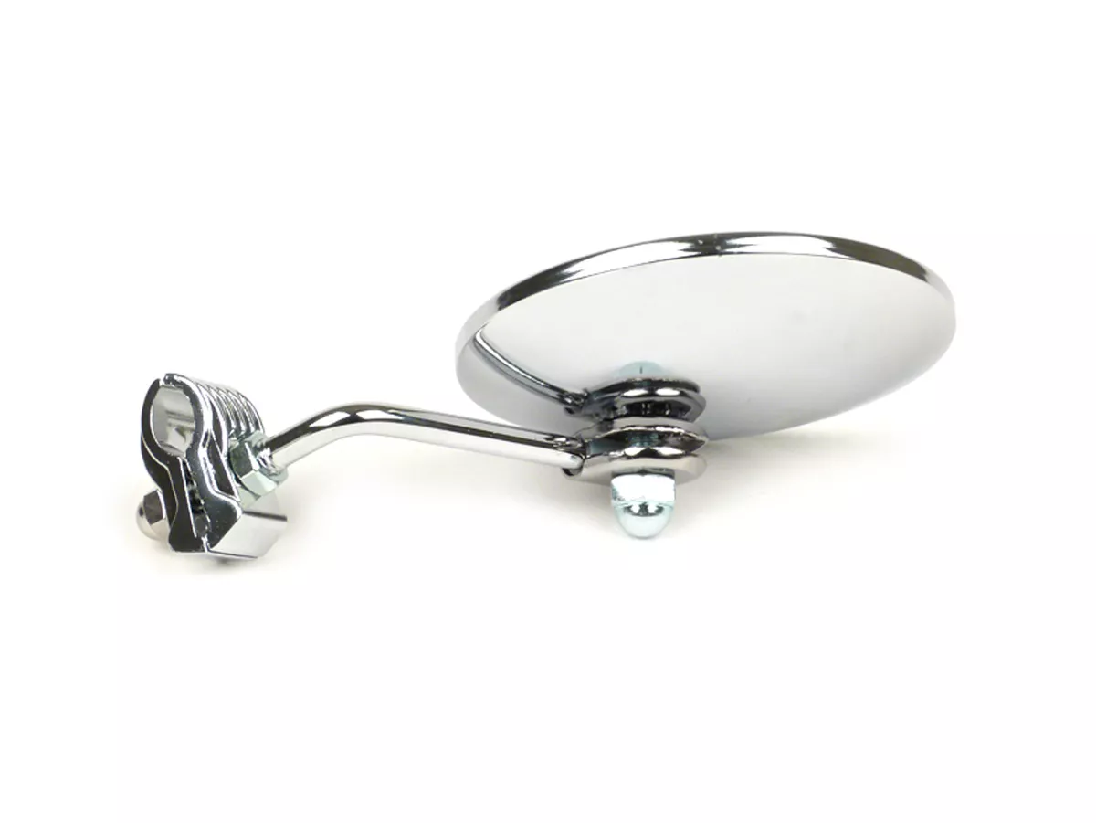 Mirror -SKY Clip on- Chrome universal - round Ø=105mm