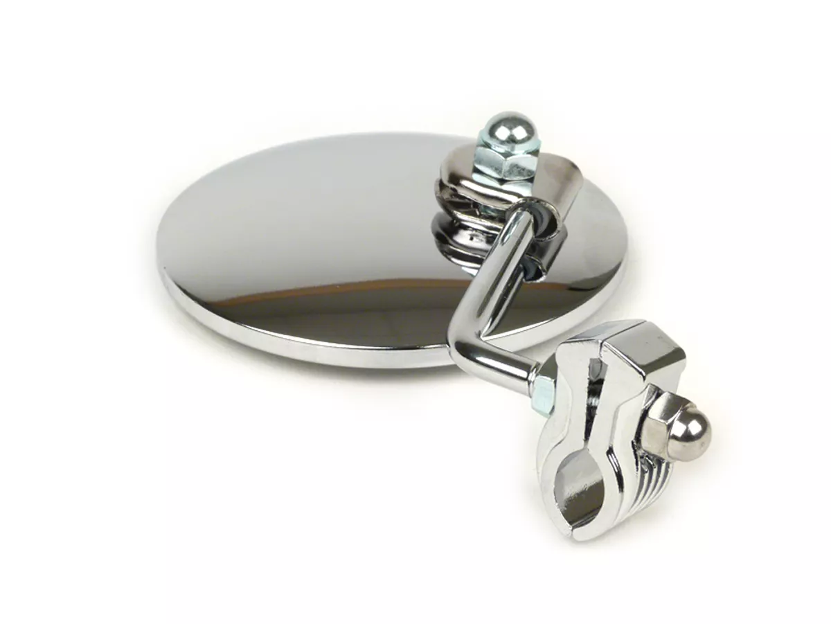 Mirror -SKY Clip on- Chrome universal - round Ø=105mm
