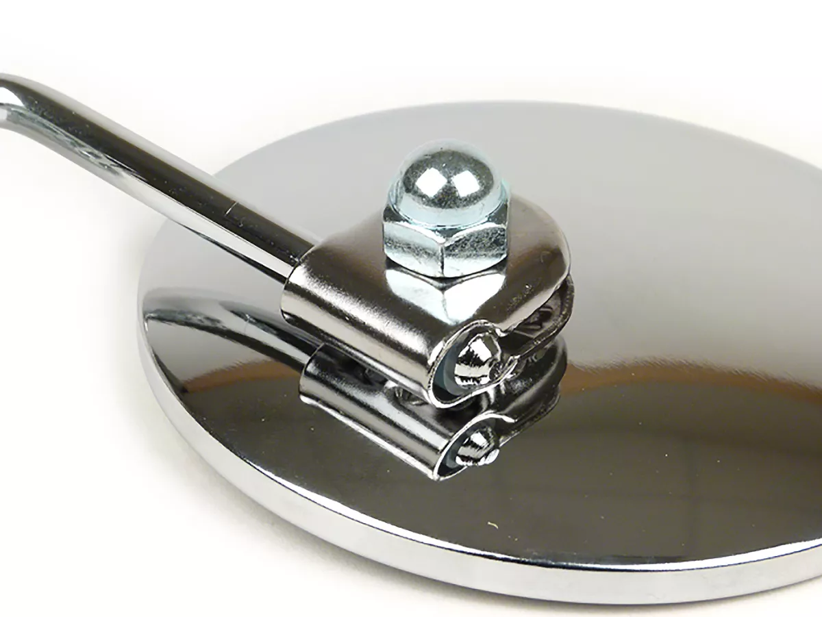 Mirror -SKY Clip on- Chrome universal - round Ø=105mm
