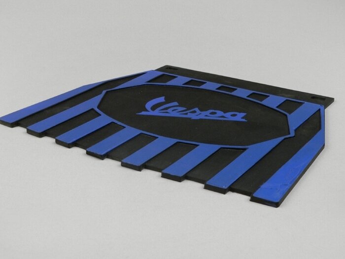 Paraspruzzi - Parafango - Parafango - QUALITA' OEM - Vespa Classica - Nero/Blu
