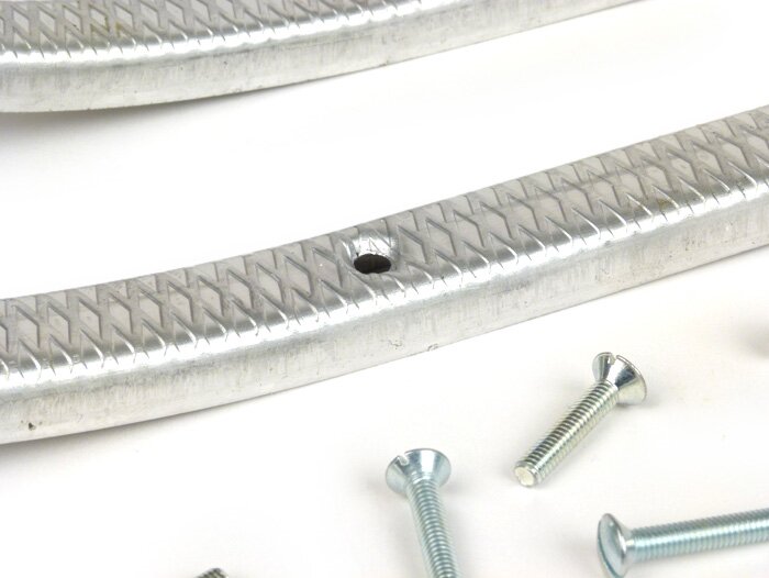 Set di listelli -LAMBRETTA- D 125, D 150 - alluminio massiccio