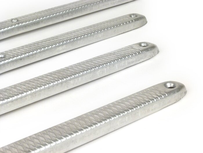 Set di listelli -LAMBRETTA- D 125, D 150 - alluminio massiccio