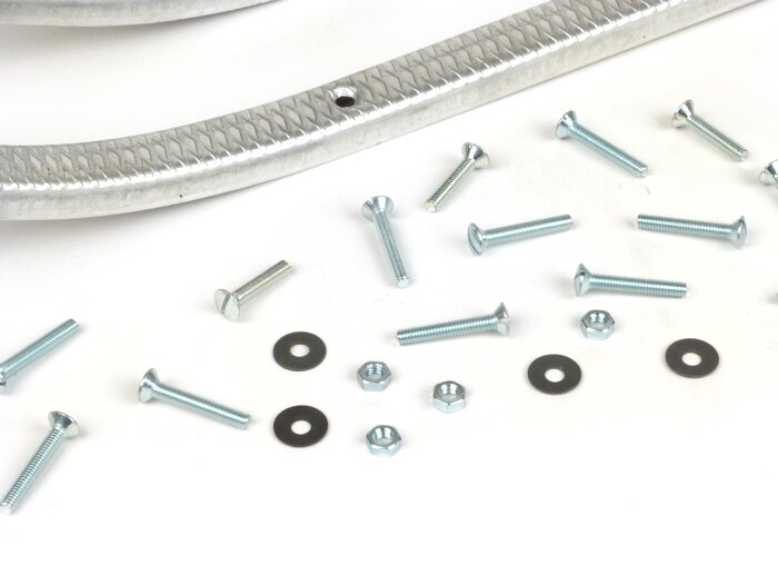 Set di listelli -LAMBRETTA- D 125, D 150 - alluminio massiccio