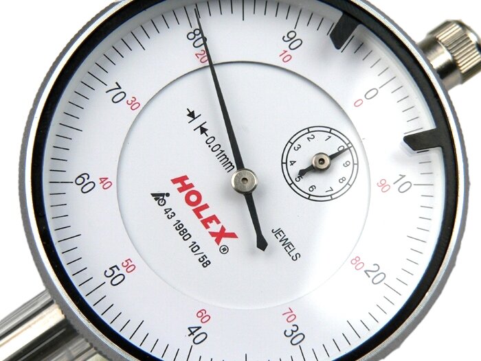 Reloj comparador -BGM ORIGINAL- Universal 0,01-10mm- sin soporte