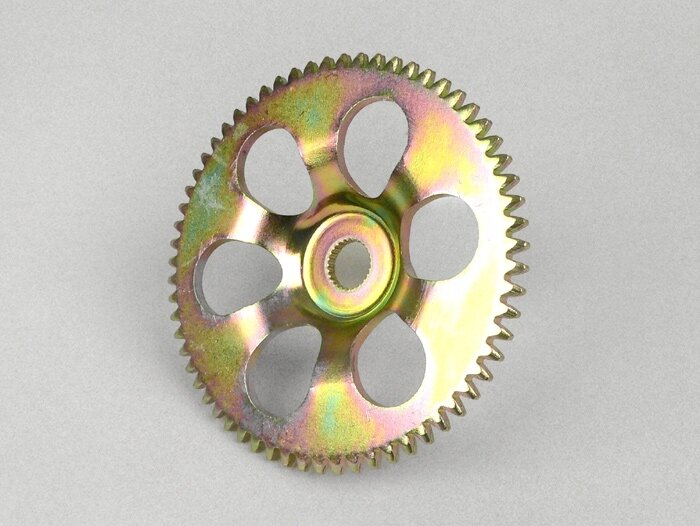 Starter sprocket -OEM QUALITY- Peugeot 50 cc (horizontal) - JETFORCE50 C-TECH, SPEEDFIGHT3 50 LC, LUDIX 50 LC BLASTER, SPEEDFIGHT3 50 cc AC (2T), LUDIX AC, VIVACITY 50 NEW (2T)