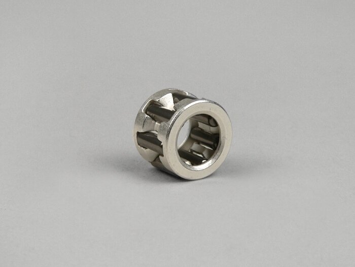 Small end needle bearing -STAGE 6 (10x17x13mm)- Minarelli 50cc (conversion bearing 12mm-> 10mm gudgeon pin) - silver