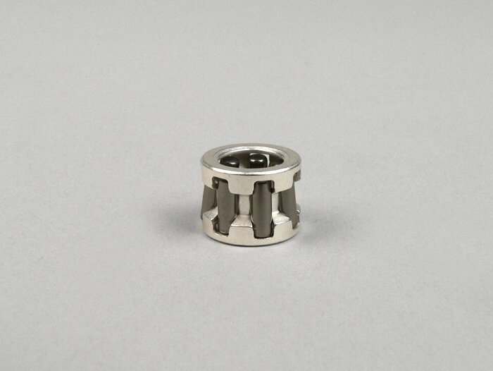 Small end needle bearing -STAGE 6 (10x17x13mm)- Minarelli 50cc (conversion bearing 12mm-> 10mm gudgeon pin) - silver