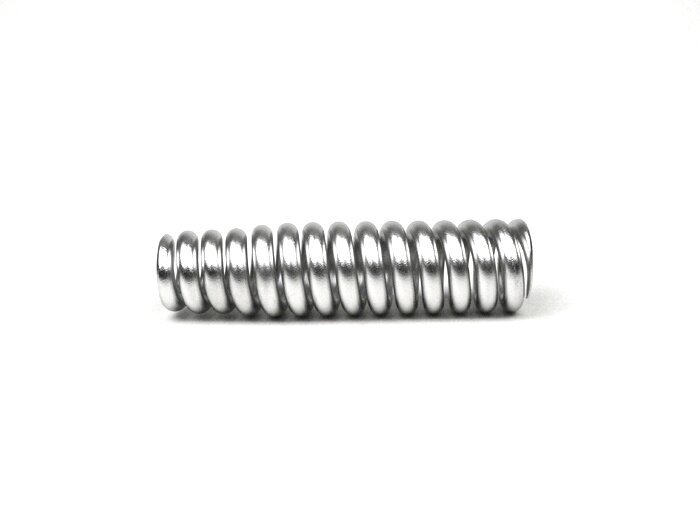 Schokdemperveer voor -BGM PRO SC, l=165mm- Vespa Rally180 (VSD1T), Rally200 (VSE1T), Sprint150 (VLB1T), TS125 (VNL3T), GT125 (VNL2T), GTR125 (VNL2T), Super - roestvrij staal