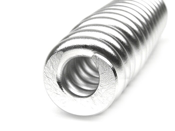 Schokdemperveer voor -BGM PRO SC, l=165mm- Vespa Rally180 (VSD1T), Rally200 (VSE1T), Sprint150 (VLB1T), TS125 (VNL3T), GT125 (VNL2T), GTR125 (VNL2T), Super - roestvrij staal