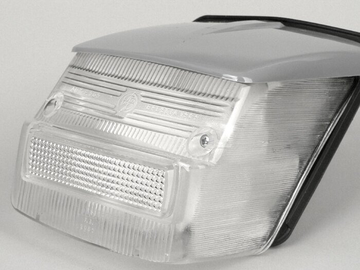 Achterlicht -VESPA- Rally180 (VSD1T), Rally200 (VSE1T), GTR125 (VNL2T), TS125 (VNL3T), V50 Spezial (Duits), 50 SR, PV125 (Duits) - Wit