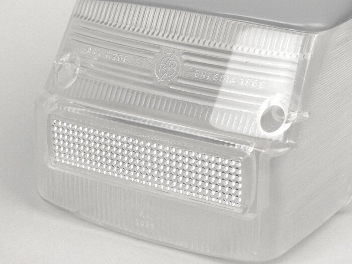 Kaca lampu belakang -VESPA- Rally180 (VSD1T), Rally200 (VSE1T), GTR125 (VNL2T), TS125 (VNL3T), V50 Special (Jerman), 50 SR, PV125 (Jerman) - Putih