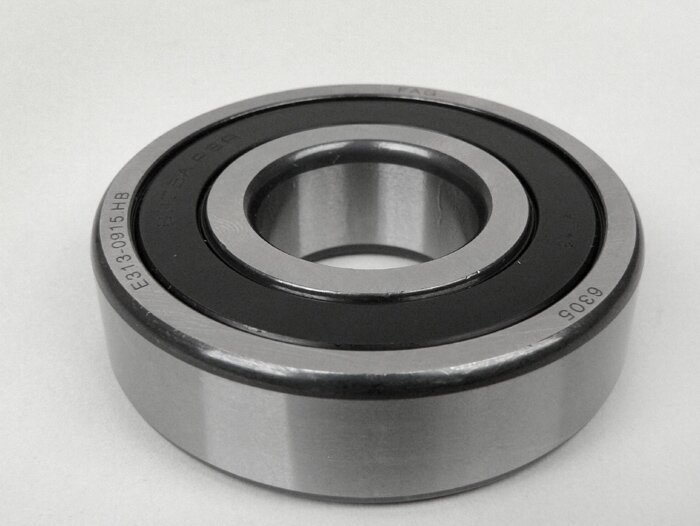 Ball bearing -6305 2RS (both sides sealed)- (25x62x17mm) - (used for crankshaft, drive side Lambretta LI, LIS, SX, TV (series 2-3), DL, GP)