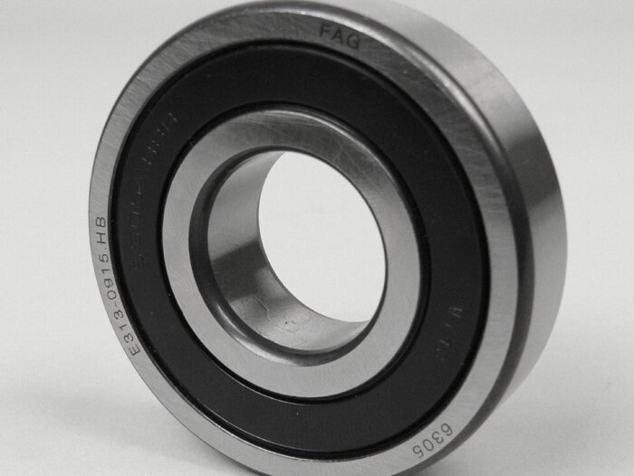 Ball bearing -6305 2RS (both sides sealed)- (25x62x17mm) - (used for crankshaft, drive side Lambretta LI, LIS, SX, TV (series 2-3), DL, GP)