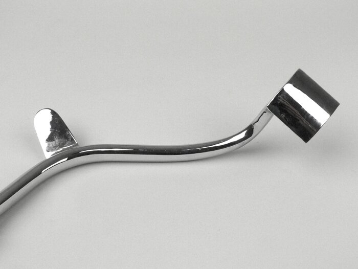 Kickstart lever -PREMIUM- Lambretta LI (series 1-2), TV 175 (series 2) - chrome