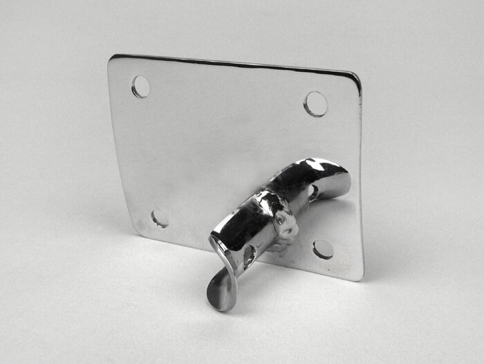 Seat bracket -LAMBRETTA- LI, LI S, SX, TV, DL, GP - Chrome