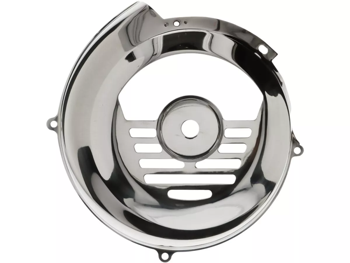 Copricerchio -QUALITÀ OEM- Vespa Smallframe V50, PV, ET, PK - sembra V50 1°serie (1963-1965) - acciaio inox