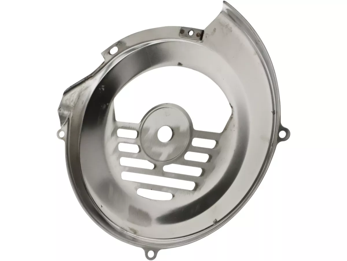 Copricerchio -QUALITÀ OEM- Vespa Smallframe V50, PV, ET, PK - sembra V50 1°serie (1963-1965) - acciaio inox
