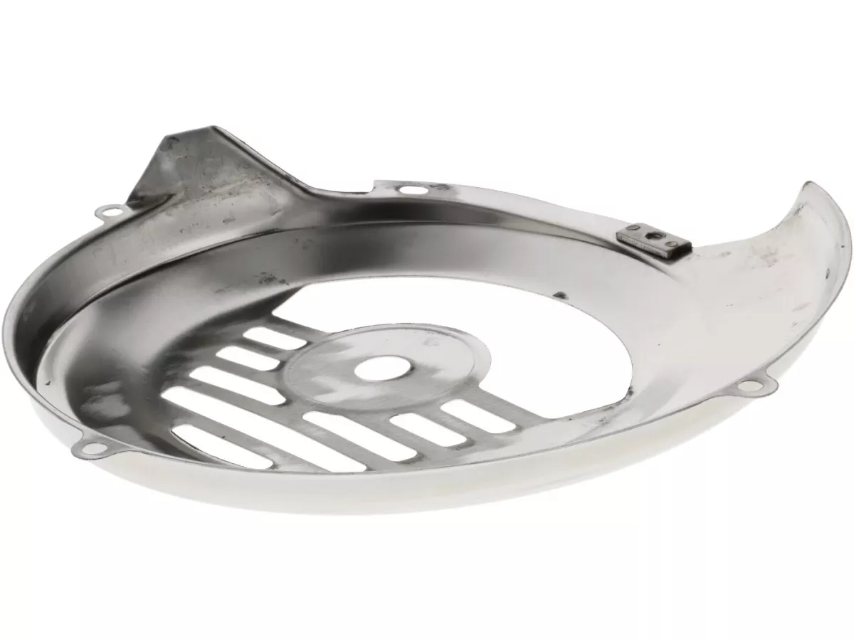 Copricerchio -QUALITÀ OEM- Vespa Smallframe V50, PV, ET, PK - sembra V50 1°serie (1963-1965) - acciaio inox