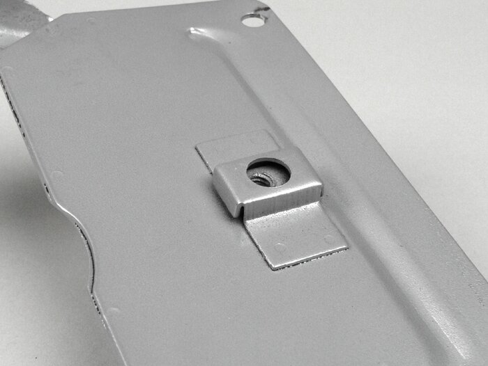 Luggage rack plate -OEM QUALITY- Vespa V50, V90, PV125, ET3 - open, unpainted
