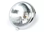Koplamp -SIEM Ø=95mm- Vespa Wideframe V1T, V15T, V30T - glas, incl. sierring