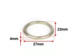 22x27x4mm