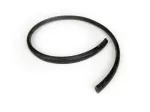 SSide panel rubber trim -BGM ORIGINAL- Vespa PX, Vespa T5 125cc - black / lhs