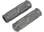 Pair of grips Lambretta LI (series 3), LIS, SX, TV (series 3) - grey
