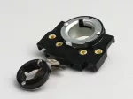 Koplampstekker -OEM KWALITEIT- Vespa V50/90 (Bilux), PV, ET3, Rally180 (VSD1T), Rally200 (VSE1T), Sprint150 Veloce (VLB1T) - voor ronde SIEM koplampen