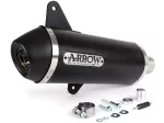 Silenziatore posteriore- ARROW Urban- Alluminio scuro- Vespa GTS 125 (ZAPM31300) 2008-2016, Vespa GTS 125 (ZAPM45300) 2008-2016, Vespa GTS 125 (ZAPM45301) 2008-2016, Vespa GTS 250 (ZAPM45100) 2008-2016, Vespa GTS 250 (ZAPM45101) 2008-2016, Vespa GTS 300 (