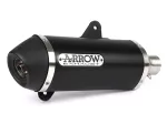 Silenziatore posteriore- ARROW Urban- Alluminio scuro- Vespa GTS 125 IGET (ZAPMA31) 2017-2019, Vespa GTS 125 IGET (ZAPMA32) 2017-2019, Vespa GTS 125 IGET (ZAPMA37) 2017-2019
