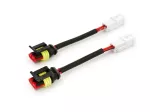 Adapter wire set for indicator conversion -BGM PRO update 2003-2013 => 2014- Vespa GTS rear  - used for indicators from 2014 on vechicles before 2014