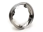 Pelek -BGM PRO- Lambretta LI Series 1-3, LI S, SX, TV Series 2-3 - Baja tahan karat yang dipoles