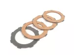 Koppelingsvoeringen -BGM ORIGINELE staal- Vespa Cosa2- geschikt voor koppelingskorf Vespa Cosa2/FL (1992-), PX (1995-), Superstrong, Scooter & Service, MMW, Ultrastrong - 4 schijven