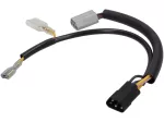 Câblage -BGM PRO- pour la conversion en phares à LED, Vespa PX80, PX125, PX150, PX200, uniquement les modèles avec démarrage électrique, 1998 - 2016, interrupteur 10 fils