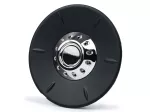 Cabochon de moyeu tambour de frein Ø=106mm -PIAGGIO- Vespa 946 - avant - noir mat