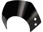 Windscherm zonder houder -MOTO NOSTRA, b=300mm, h=105mm- Vespa GT, GTL, GTS, GTS Super 125-300cc (-2022) - zwart