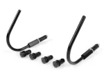 Houder voor windscherm -MOTO NOSTRA, b=300mm, h=105mm- Vespa GT, GTL, GTS, GTS Super, GTS 125-300cc HPE (-2022) - zwart