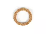 Gasket fuel tap glass -BGM ORIGINAL 26.5x35x4mm- Vespa Wideframe VN, VM, ACMA - cork