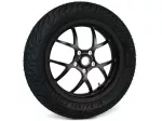 Compleet achterwiel -BGM PRO SPORT 13 inch- MICHELIN City Grip 2 130/70-13 - Vespa GTS, GTS Super, GTV, Sei Giorni, GT 60, GT, GT L 125-310cc - matzwart