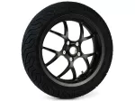 Compleet wiel -BGM PRO SPORT 13 inch- MICHELIN City Grip 2 140/60-13 - Vespa GTS, GTS Super, GTV, Sei Giorni, GT 60, GT, GT L 125-310cc - matzwart