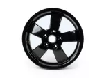 Velg -PIAGGIO GTS125/300 Super Sport, HPE, Supertech, Notte - zwart glanzend, (3.00x12) - 5 spaken - past op Vespa GT, GTL, GTS, GTV, HPE 125-300cc - voor (alle jaren) en achter (2014-2016)