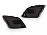 Set indicatori di direzione posteriori -POWER 1 LED (dal 2014) con luce di posizione (E-mark)- Vespa GT, GTL, GTV, GTS 125-300 - fumé