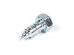 Tornillo de chapa con hexágono -DIN 7976 acero galvanizado- SW8 - 5,2 x 13mm - utilizado para placa de bloqueo de faro rectangular Vespa V50 Special