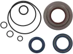 Set segel oli mesin -CIF metal (coklat) - Vespa PX80, PX125, PX150, PX200 Lusso, T5 125cc, Cosa - Segel oli roda belakang 27x42x10mm (pemasangan internal)