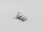 Garis rem baut banjo -M10 x 1.00- aluminium - perak