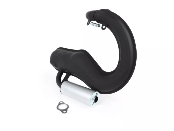 Exhaust -POLINI Sport banana- Vespa PK50/PK80 S/XL