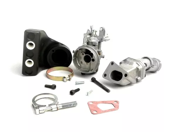 Kit carburador -POLINI 3 agujeros, 19mm Dellorto SHB, diafragma- Vespa PK XL
