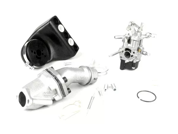 Carburator kit -POLINI 2-stud, 16mm Dellorto SHB, reed valve- Vespa V50