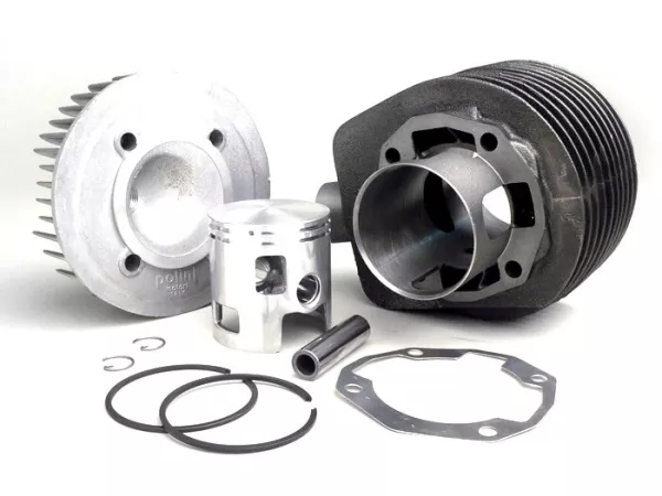Cylinder -POLINI 177 cc 3 Ports cast iron- Vespa PX125-150, GTR125 (VNL2T), TS125 (VNL3T), Sprint150 Veloce (VLB1T 0150001-)