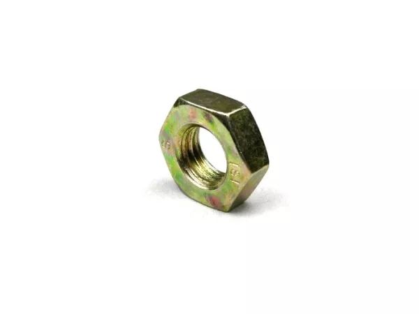 Ecrou -DIN 934- M10 x 1,25 - jaune galvanisé